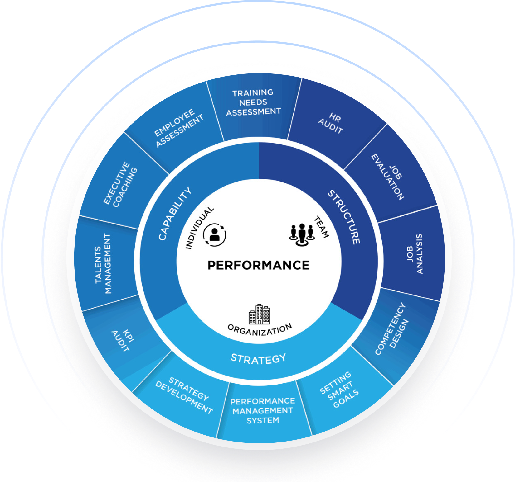 خدمات شاملة لرأس المال البشري والاستراتيجية